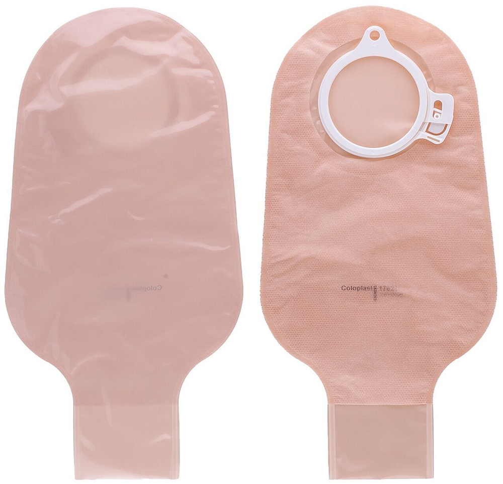 30 штук.  Стомные мешки 176220 Coloplast фл. 60 мм для двухкомпонентных калоприемников