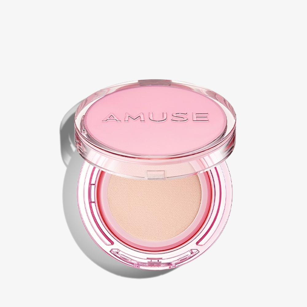 Amuse Dew Power Vegan Cushion 01 PURE SPF50+/PA++ Кушон 01 увлажняющий сияющий