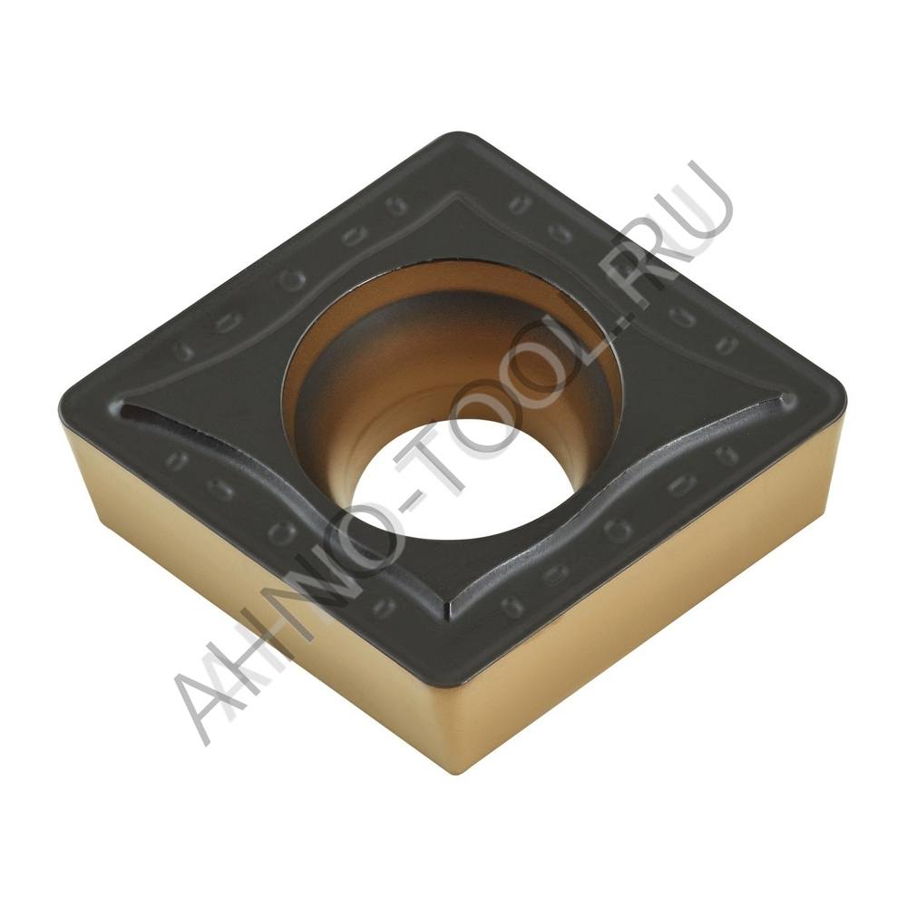 Пластина твердосплавная ISO CCMT120408-PMA ACP20E AHNO по стали, получистовая