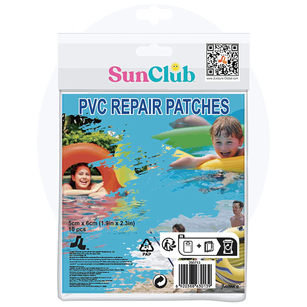 Заплатки ремонтные из ПВХ 5*6см 10шт 290713