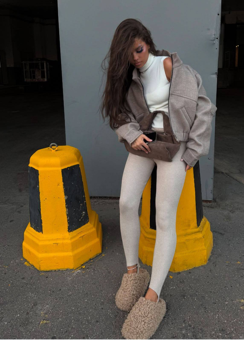 Лосины женские арт. 5183 цвет "молочный"