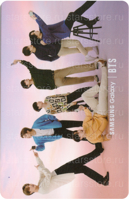 Фотокарта BTS - Samsung Galaxy