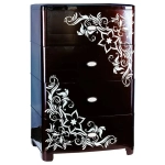 Комод широкий Эдем гладкий (шоколад)