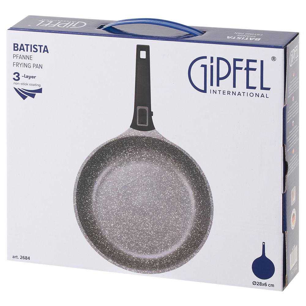 Алюминиевая сковорода Gipfel Batista 2684 28 см