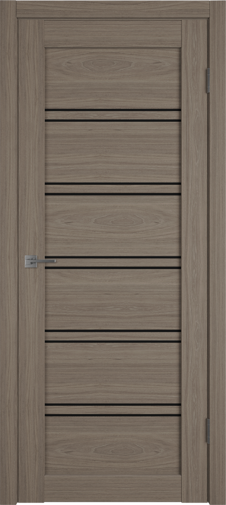 Дверь Atum Pro 28 / Brun Oak / Black Gloss / Владимирские двери