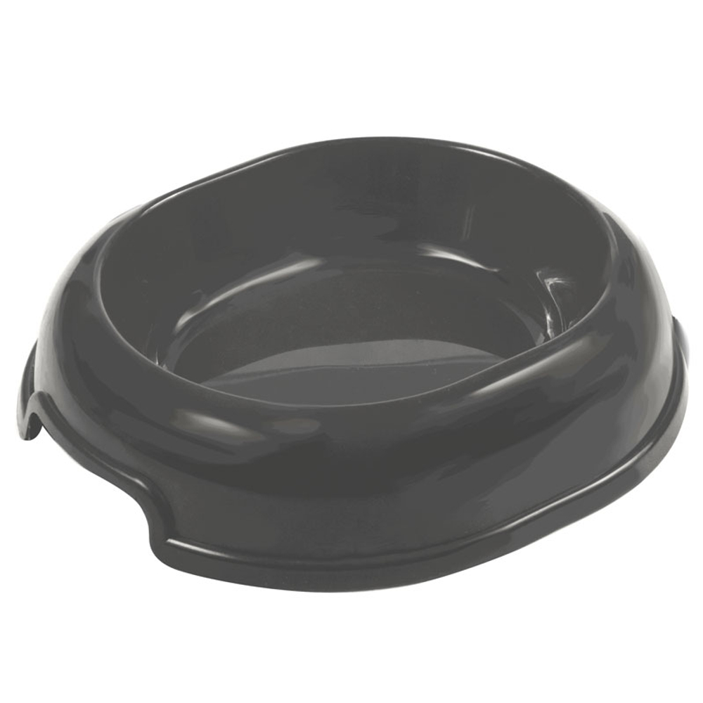 Миска пластиковая "Мармелад", серая, 0,2л, Gamma