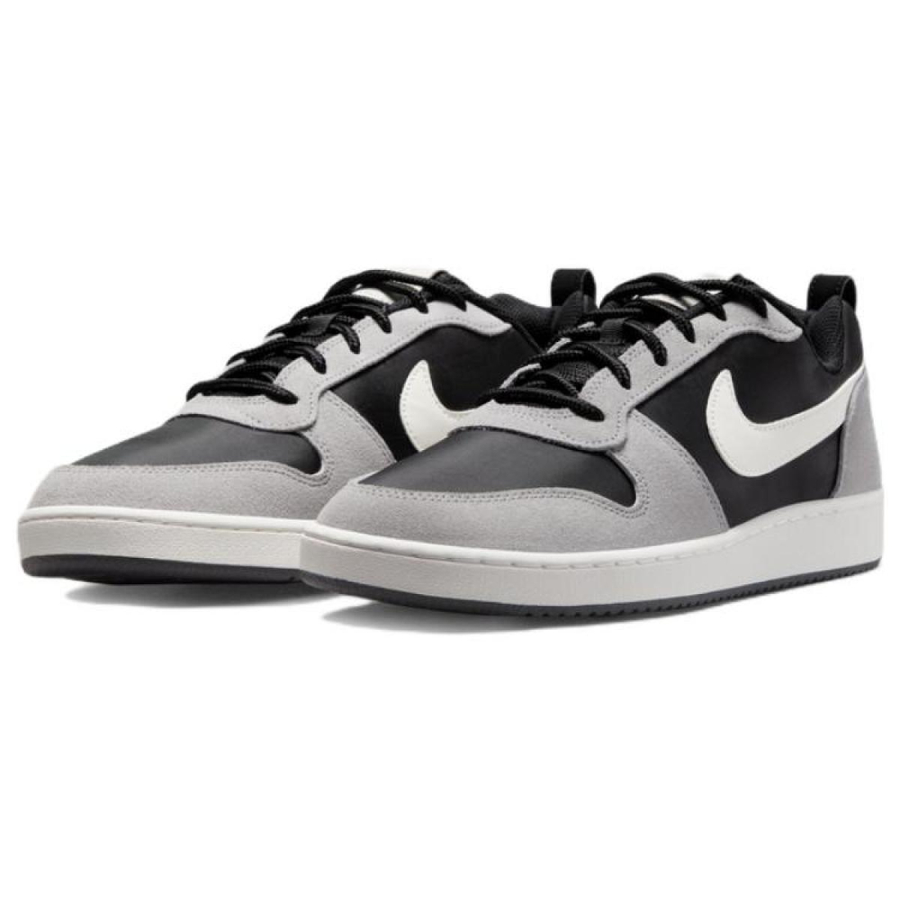 Кроссовки Nike Court Borough Low Premium Black Grey Sail