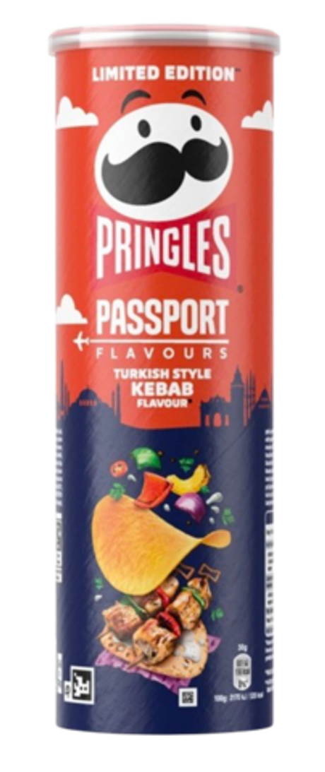 Чипсы Pringles Passport Turkish Style со вкусом кебаба