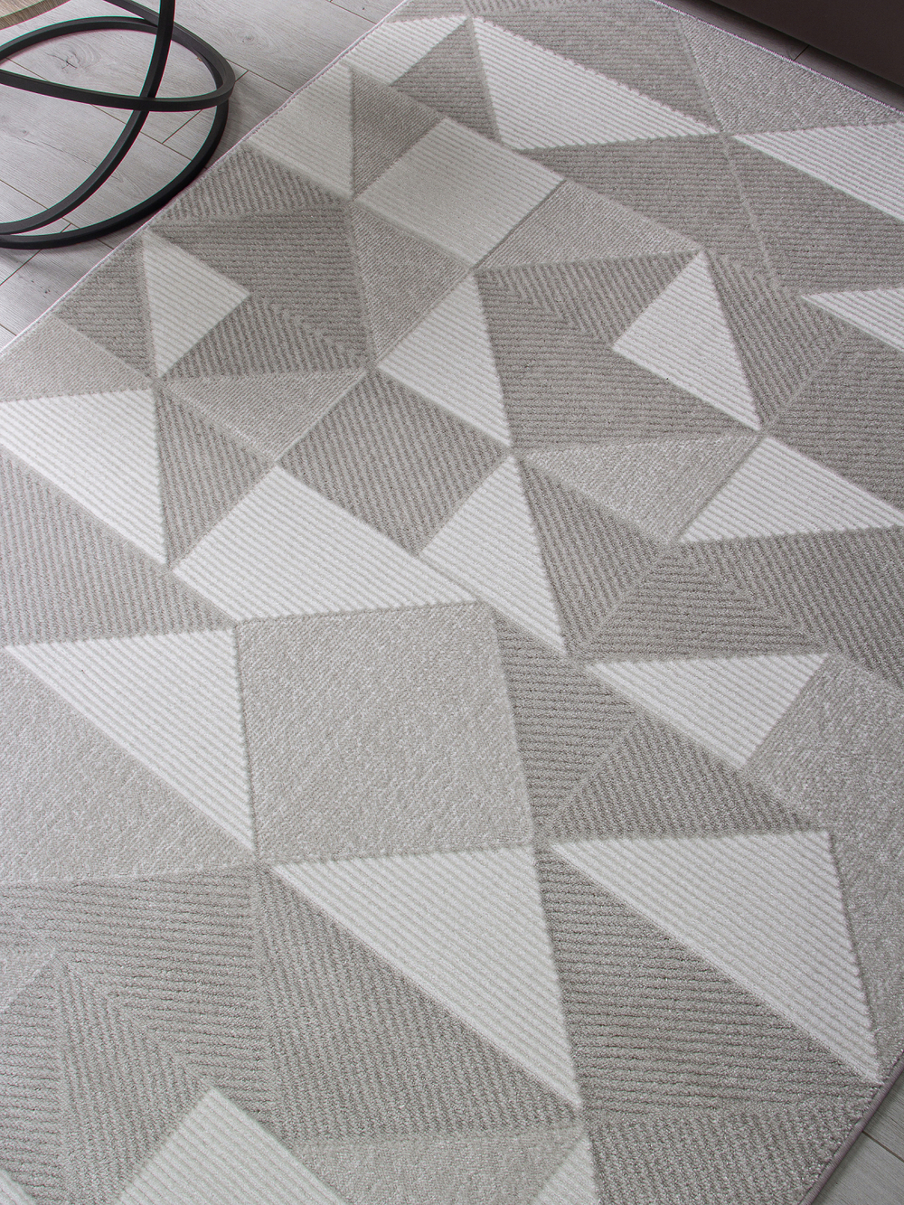 Ковер F603 - GRAY - Прямоугольник - коллекция OSTIN размер 200*300 см