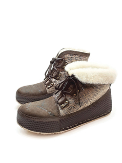 Сапожки "BABU" меланж