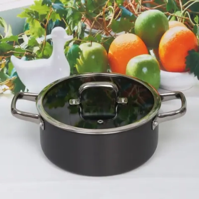 Кастрюля «ENERGY» 3,3 л, стеклянная крышка