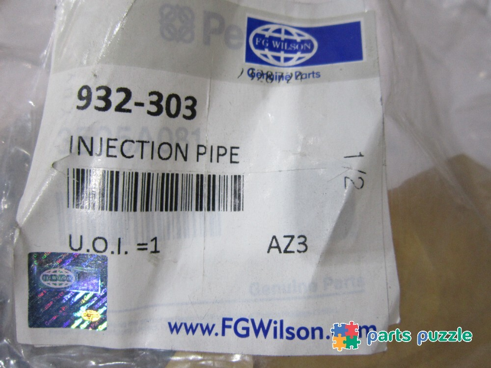 Трубка топливная / INJECTION PIPE АРТ: 932-303