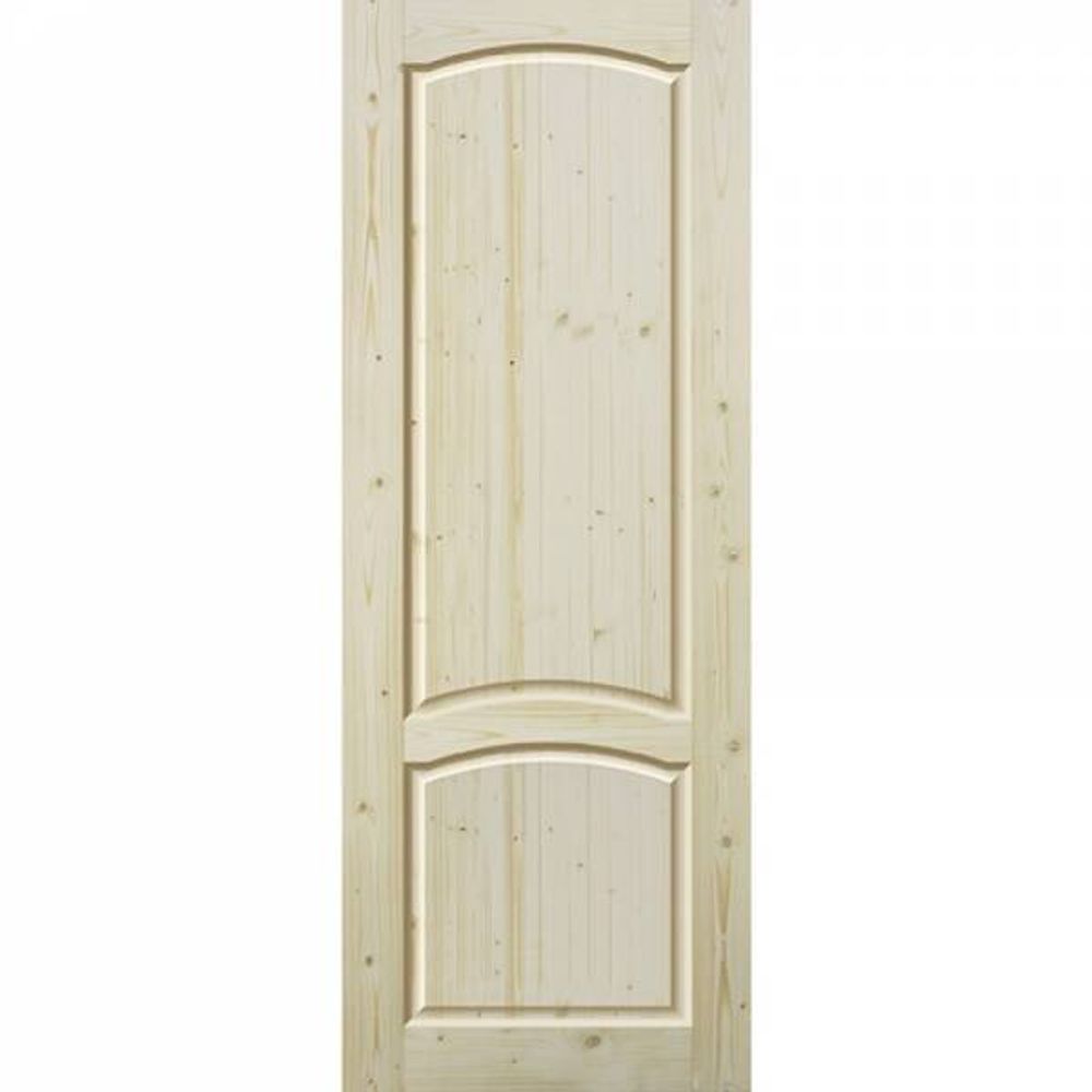 Дверь межкомнатная деревянная без отделки