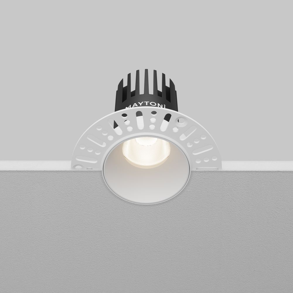 Светильник встраиваемый светодиодный Maytoni   DL119-10W-4K-TRS-W