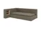 Диван-кровать Cube c нишей M (серо-зеленый FiberGuardе)