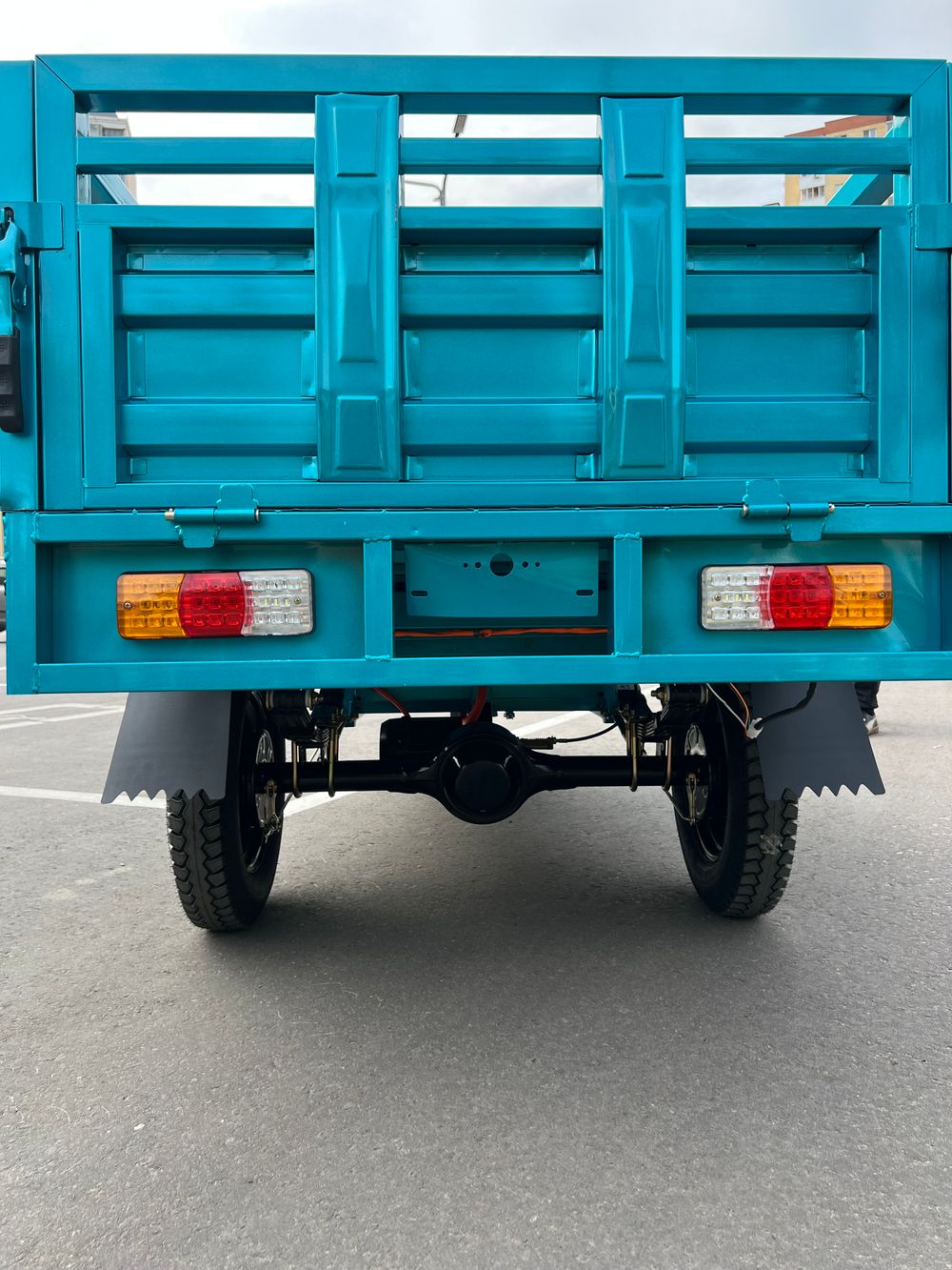 Грузовой электрический трицикл IKINGI CARGO PRO Q05 2000W (60V/45Ah) - Бирюзовый фото №13