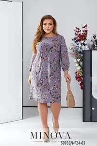 Платье 24-03-Сиреневый Minova