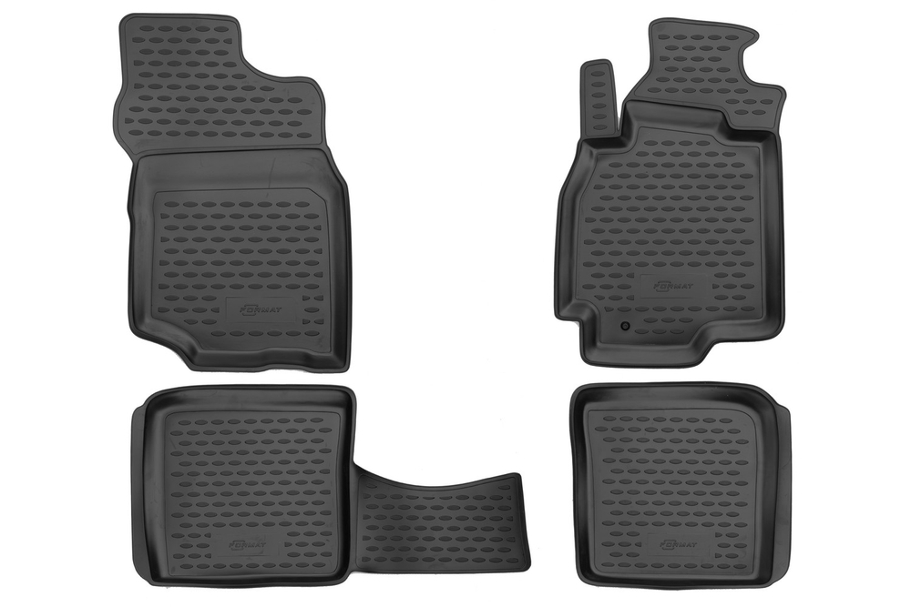 Коврики в салон для MITSUBISHI Lancer Classic 2003-, 4 шт. (Повышенная устойчивость, повышенная износостойкость) FORMAT.35.03.210