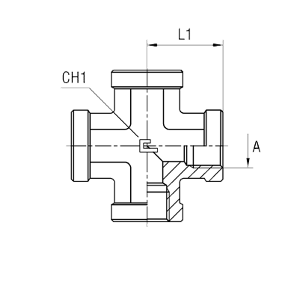 Соединение PSX BSP 1/2