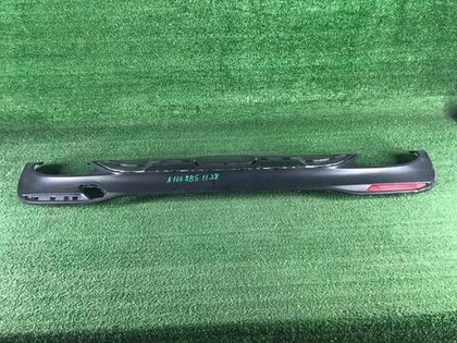 Юбка заднего бампера Mercedes GLE W166 (2015-2018) AMG