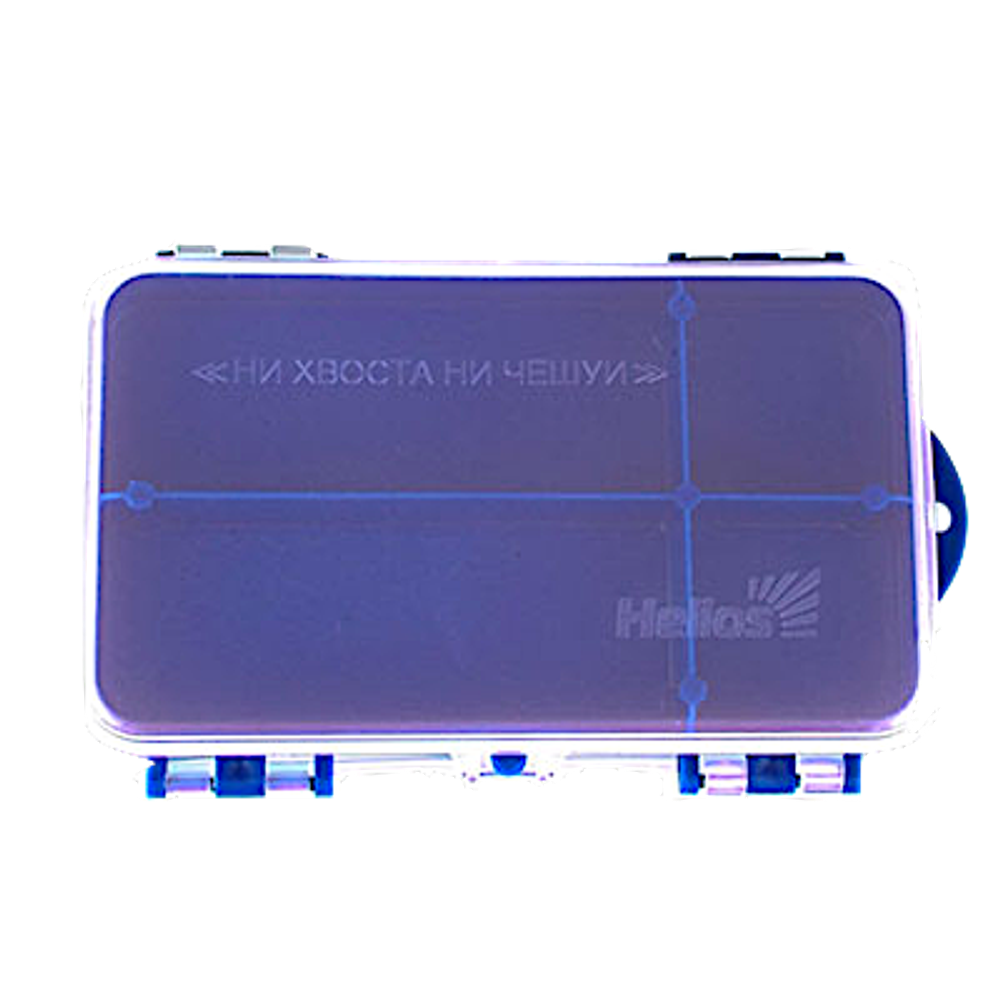 Коробка Helios для оснастки двухсторонняя 140х80х40мм -