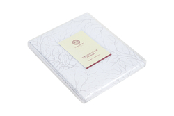 Покрывало 240x260 Luxberry Coral бело-серое