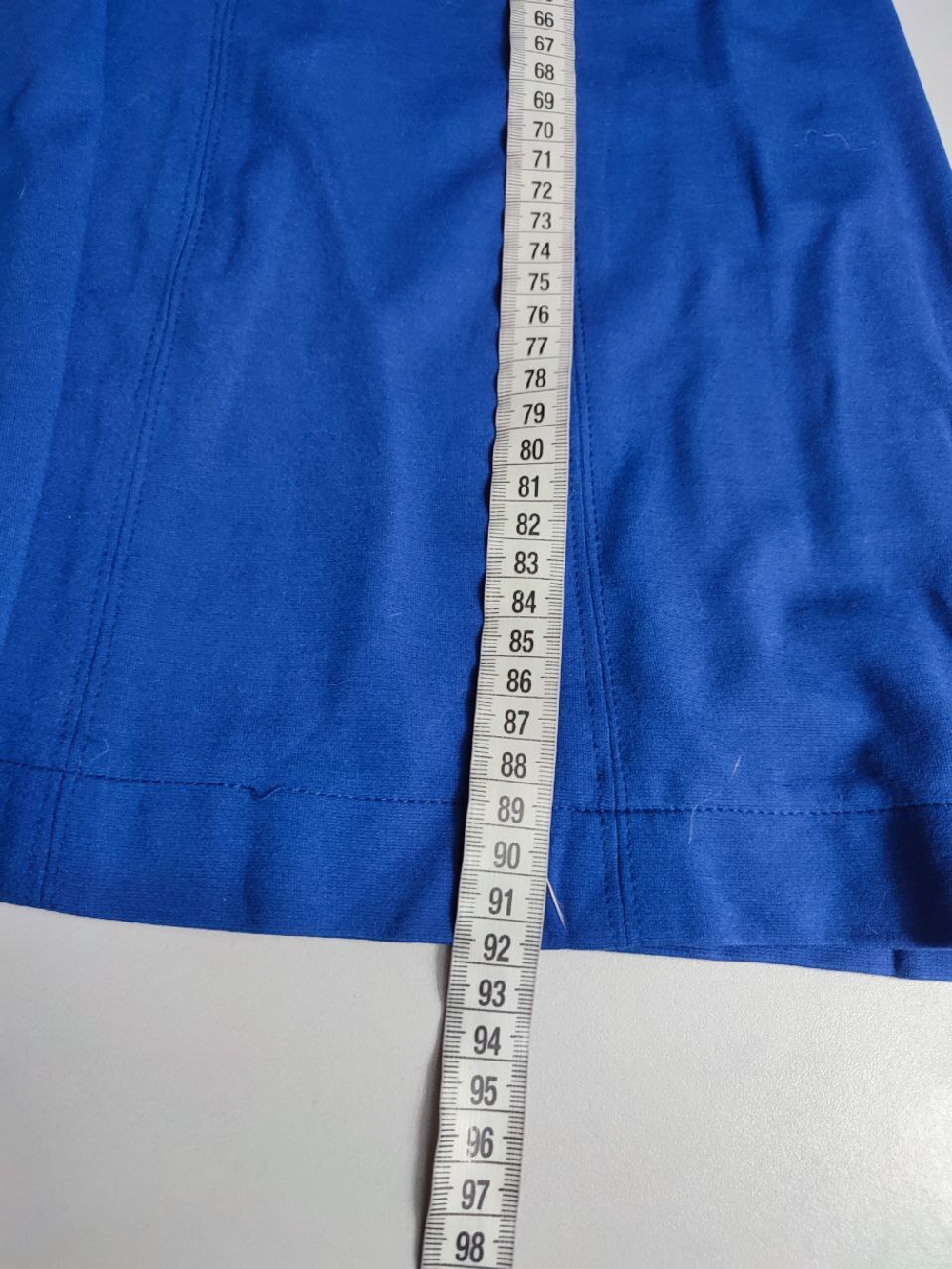 Платье ярко-синие по фигуре 42 размер