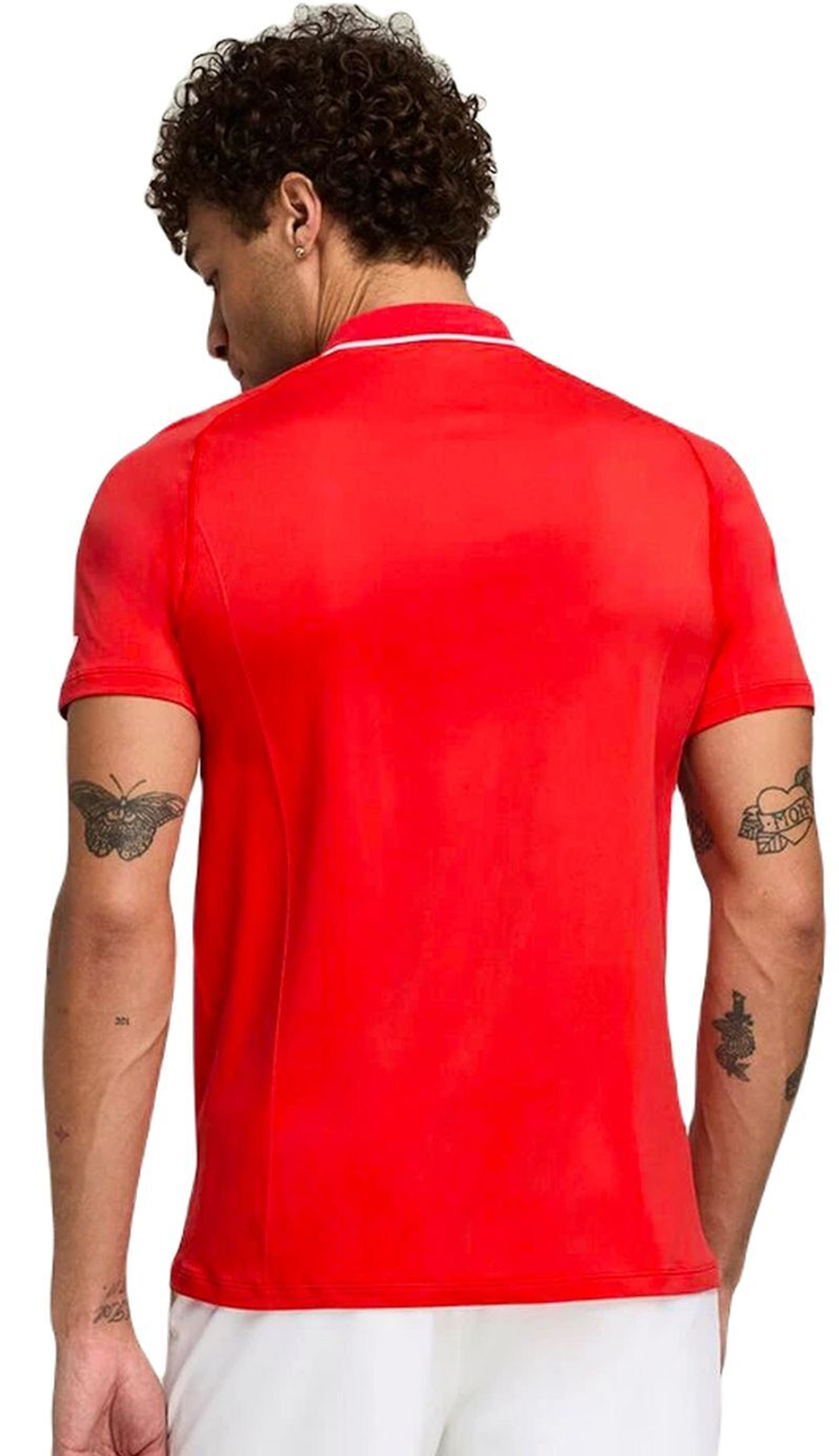 Мужское теннисное поло Wilson Team Seamless Polo 2.0 - красный