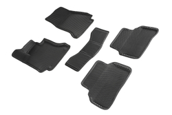 Коврики EVA 3D ромб для Mercedes-Benz C-Class W205 2014-н.в., Seintex.95315