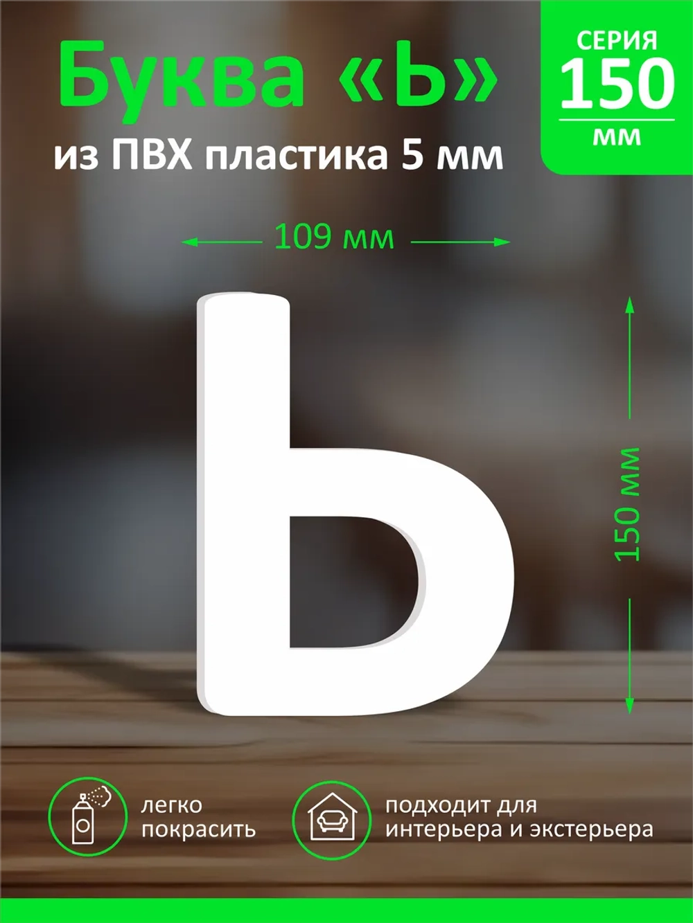 Буквы из пластика на стену