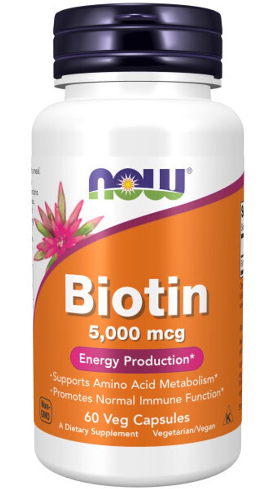 Biotin 5000 mcg 60 caps