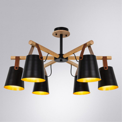 Люстра на штанге Arte Lamp A7032PL-6BK