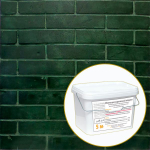 Декоративная штукатурка, Имитация кирпичной стены Loft 14, Готовый комплект материалов на 5 квадратных метров, Все в одном