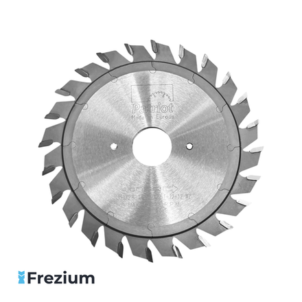Диск пильный по дереву "Patriot" (125x2.8-3.6/2.2x22 Z12+12 WZ)