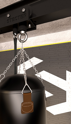 Каретка для подвесных снарядов (с фиксатором)