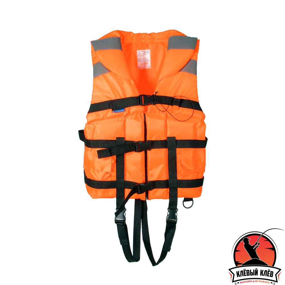 Жилет страховочный с подголовником &quot;СЛЕДОПЫТ&quot; Base, 90-110кг/15/