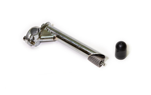 Вынос руля TRIX стальной , для резьб.вилки 1 22,2мм ; H:100 мм, L:32 мм ,серебристый