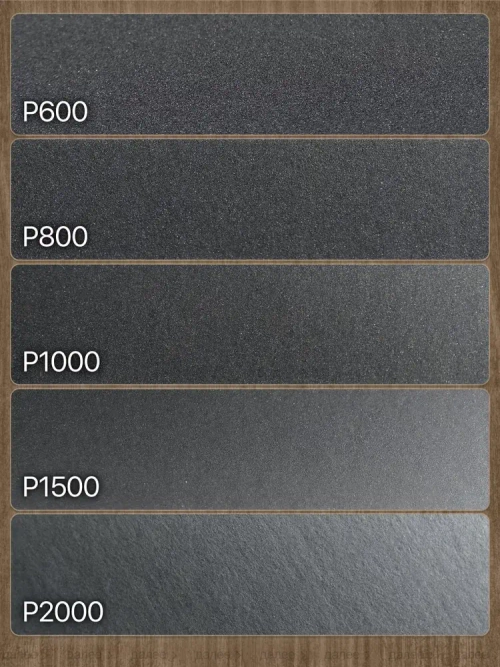 Наждачная бумага набор 230х280 Р600, Р800, P1000, P1500, P2000 Шкурка шлифовальная , Водостойкая наждачная бумага, 5 шт. WATERPROOF