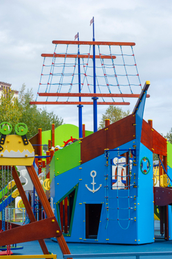 Игровой комплекс Летучий Голландец 07111 для детей 6-12 лет для уличной площадки