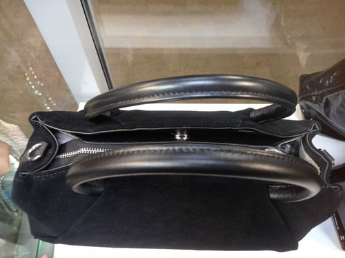 Замшевая сумка