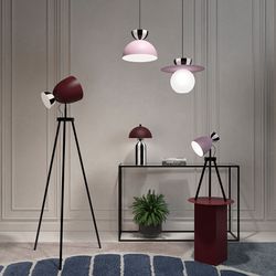 Светильник подвесной Anniken, Ø36х28 см, лиловый