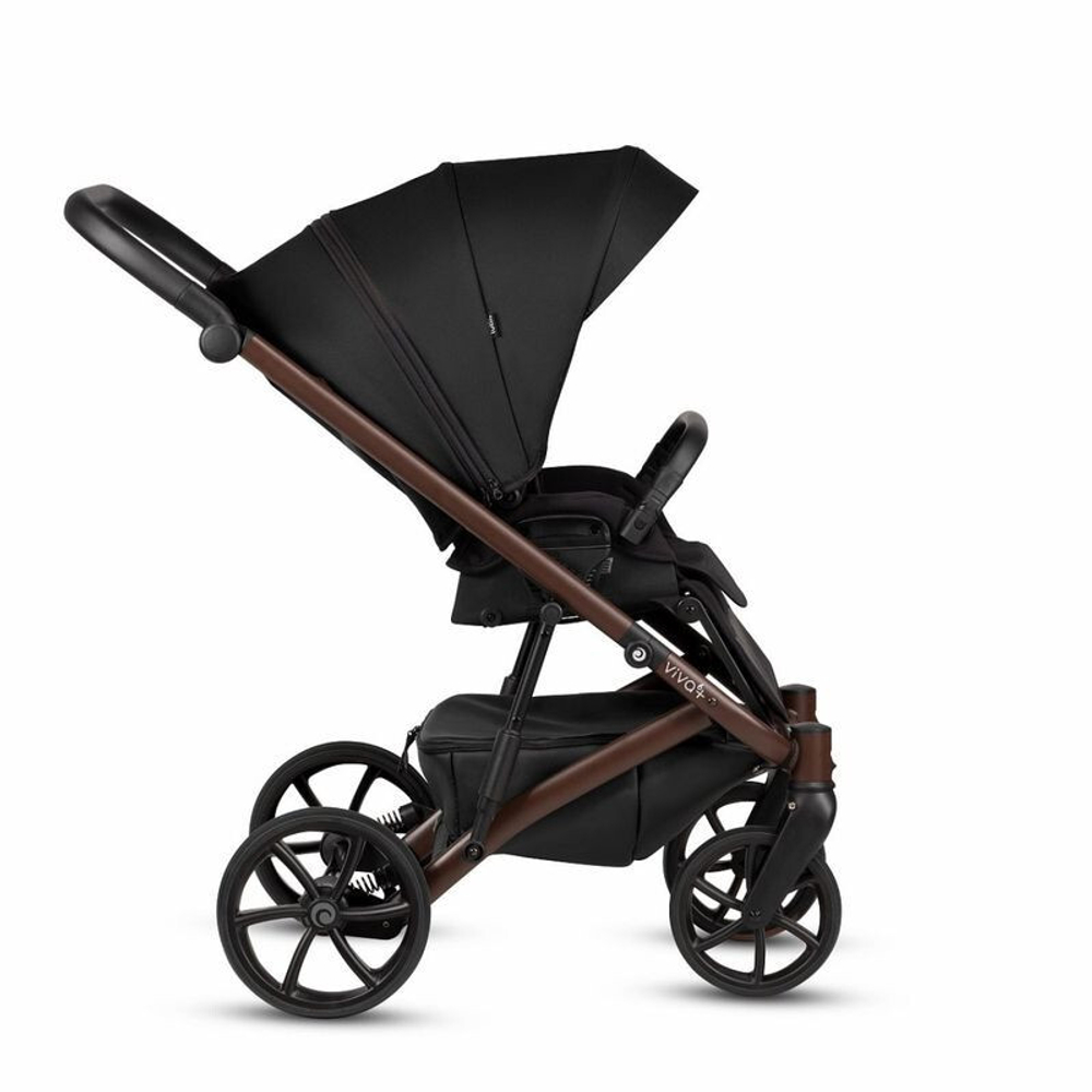 Коляска 2 в 1 Tutis Viva 6+ Essential Caviar