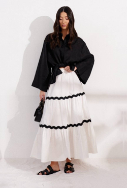 Тесьма ВЬЮН 2,5см черный