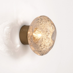 Бра Cloyd VOCAL W1 / латунь - прозрачн. стекло (арт.20366)