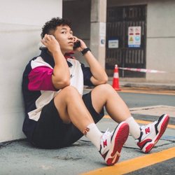 New Balance 550 «White Red Black»