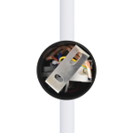 8308/12WL LEDIO LN26 436 черный, металл Настенный светильник с диммером LED 12W 3000K/4000/7000K 220V BRAM