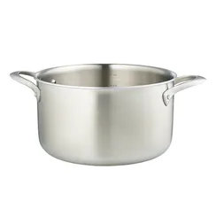 Кастрюля с крышкой 3ply etalon, D24 см, 6 л