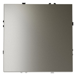 Выключатель встраиваемый VOLTUM S70 одноклавишный 10А, (шелк)