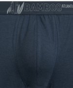 Мужские трусы шорты Atlantic, набор из 3 шт., бамбук, бежевые + коричневые + сине-зелёные, 3MH-231