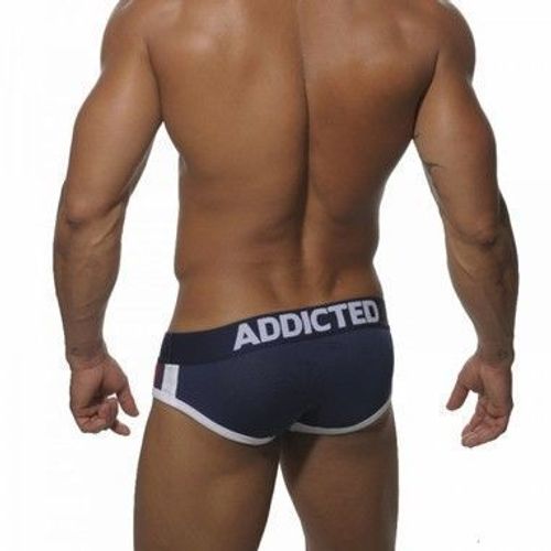 Мужские трусы брифы синие Addicted Puck-up Blue Brief